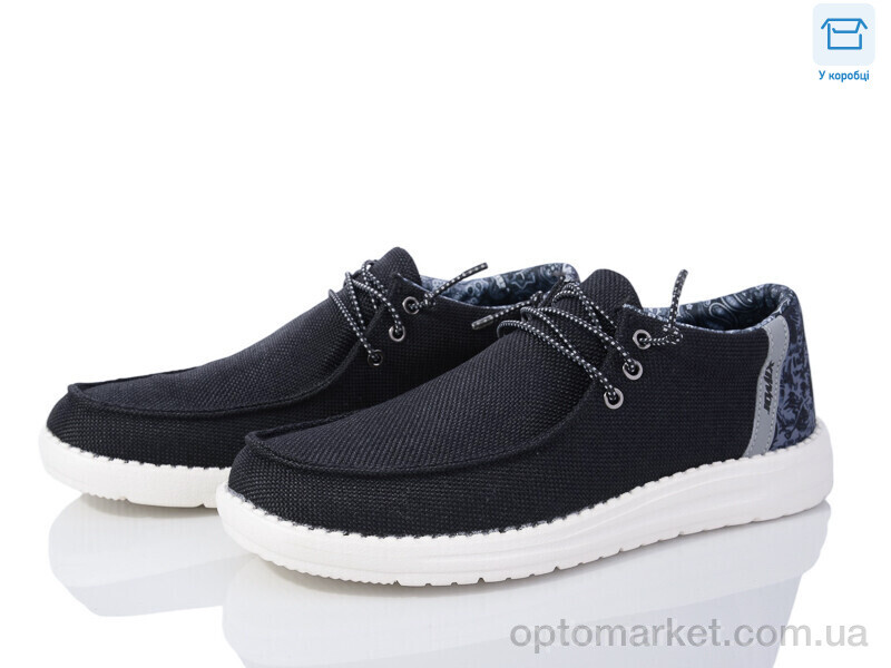 Купить Туфлі чоловічі U2155-1 Jomix чорний, фото 1