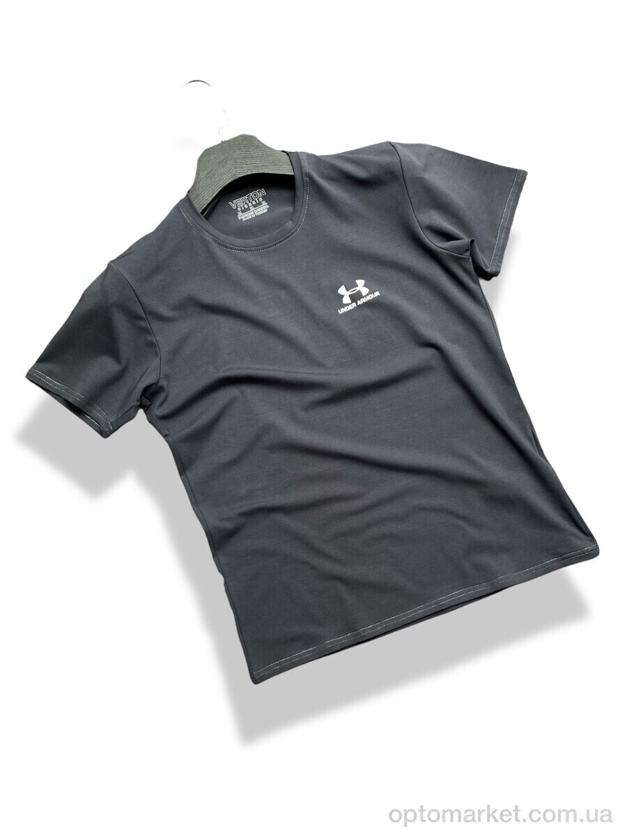 Купить Футболка чоловічі U4 U_A.mo.r графіт, фото 2