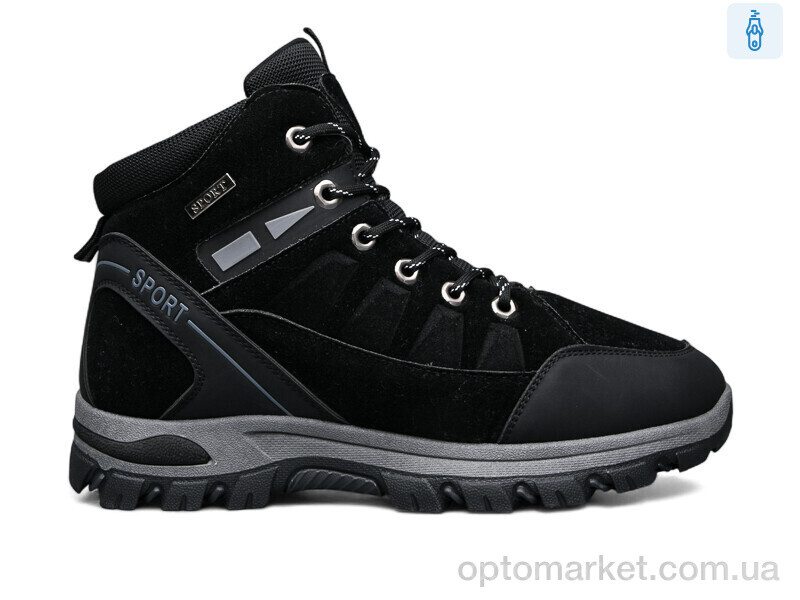 Купить Черевики чоловічі U6976-1 KMB Bry ant чорний, фото 1