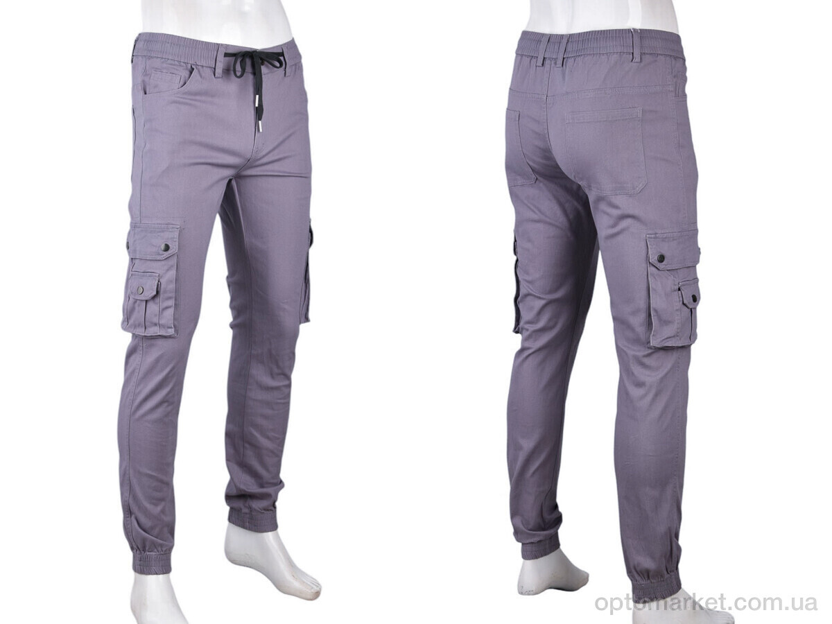 Купить Джинси чоловічі U7-2177K4 violet (10627) Fangsida фіолетовий, фото 3