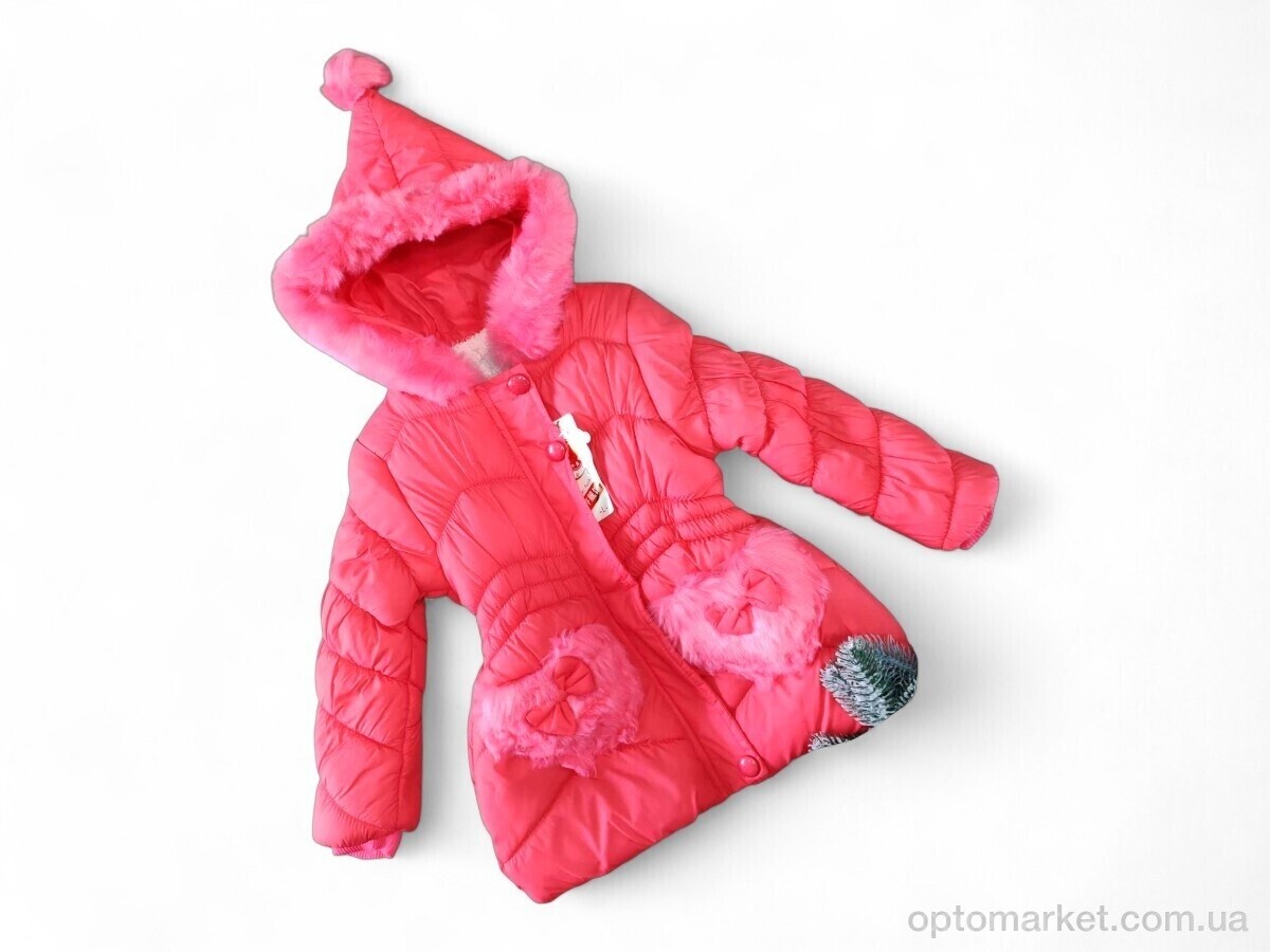 Купить Куртка дитячі U7-4 кораловий єврозима KaiKai FS рожевий, фото 1