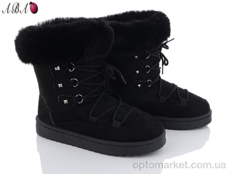 Купить Уги жіночі Уг. D25 Aba чорний, фото 1