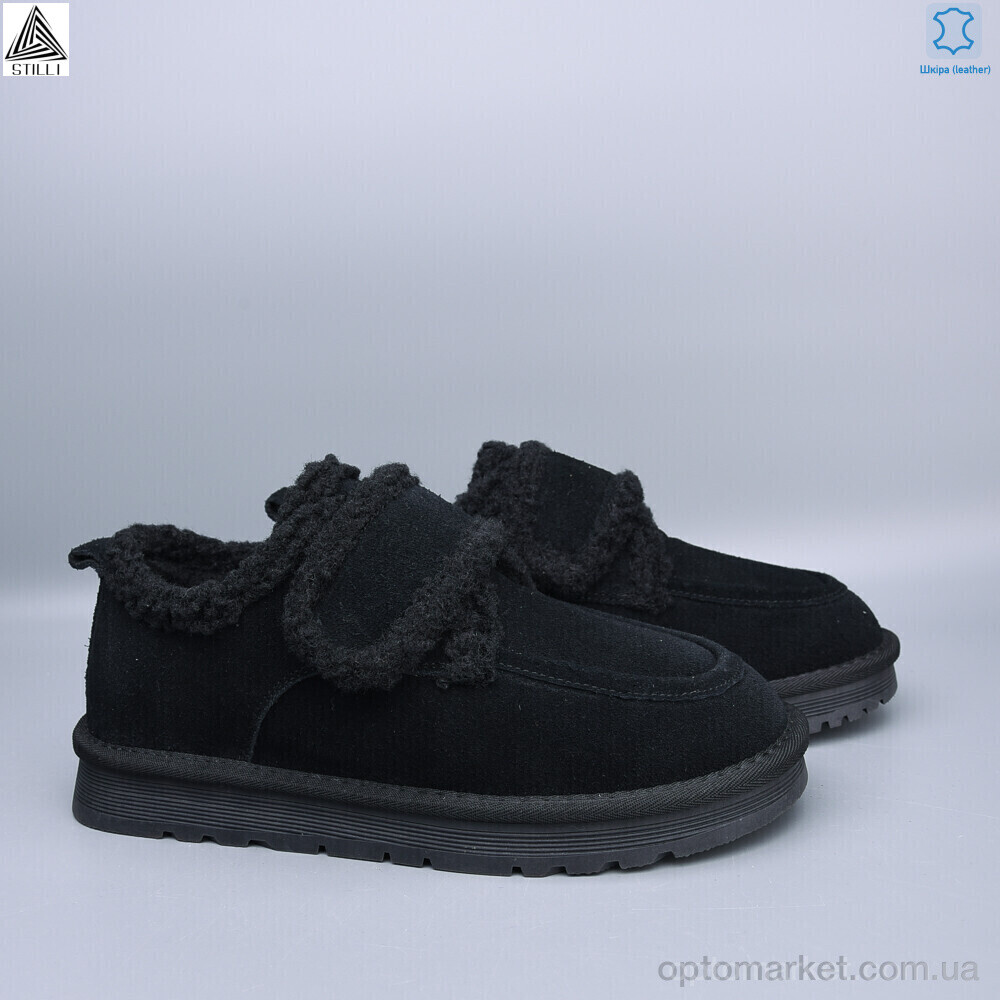 Купить Уги жіночі UG360-1 шкіра Stilli чорний, фото 2