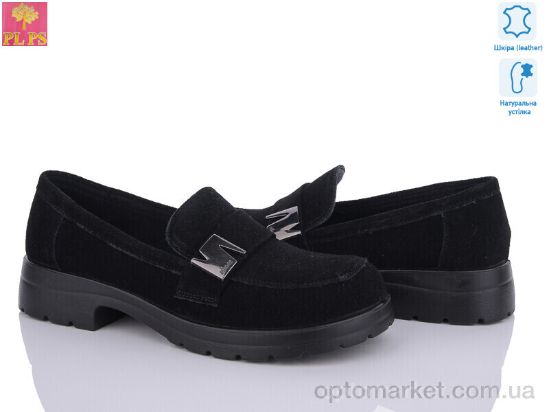 Купить Туфлі жіночі V01-2 PLPS чорний, фото 1
