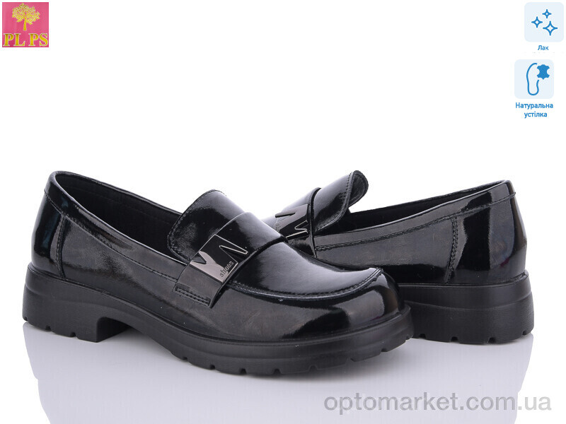 Купить Туфлі жіночі V01-3 PLPS чорний, фото 1