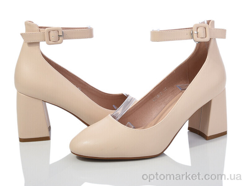 Купить Туфлі жіночі V010-2 Loretta бежевий, фото 1