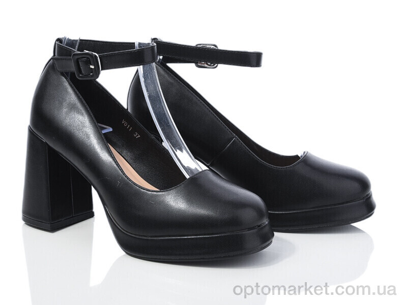 Купить Туфлі жіночі V011 Loretta чорний, фото 1