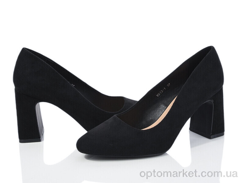 Купить Туфлі жіночі V013-1 Loretta чорний, фото 1