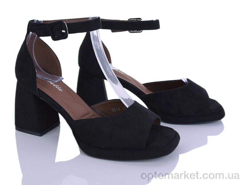 Купить Босоніжки жіночі V014 Loretta чорний, фото 1