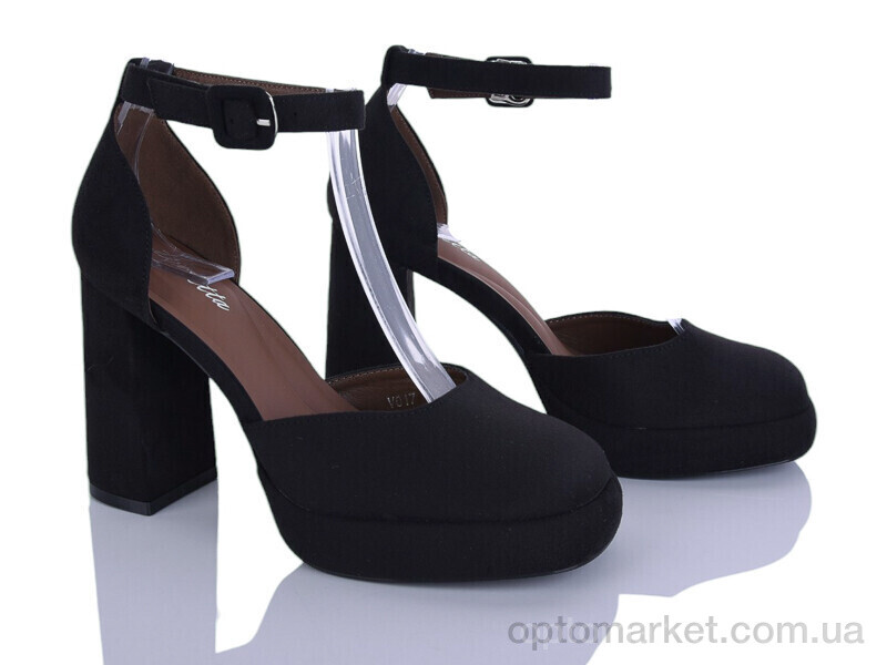 Купить Туфлі жіночі V017 Loretta чорний, фото 1