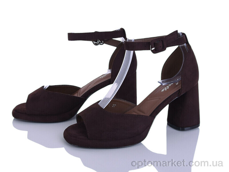 Купить Босоніжки жіночі V021-1 Loretta коричневий, фото 1