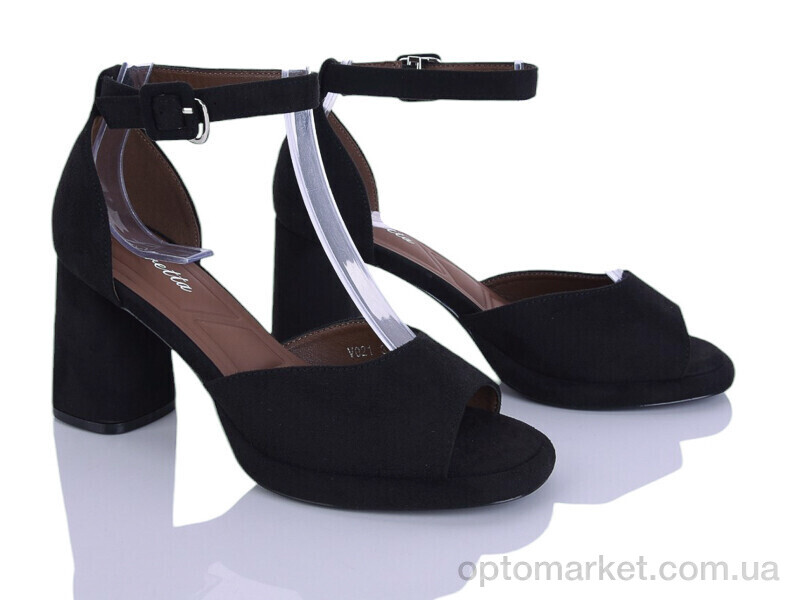 Купить Босоніжки жіночі V021 Loretta чорний, фото 1