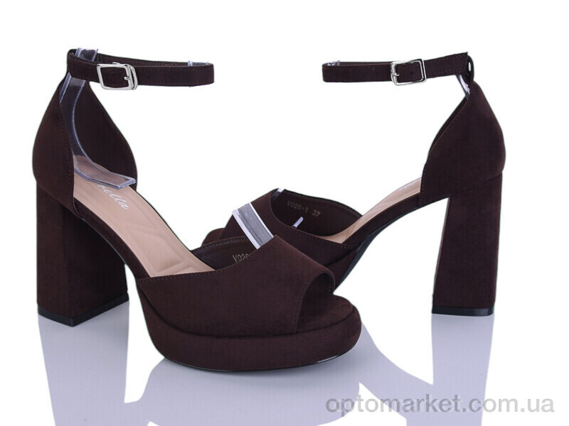 Купить Босоніжки жіночі V026-1 Loretta коричневий, фото 1