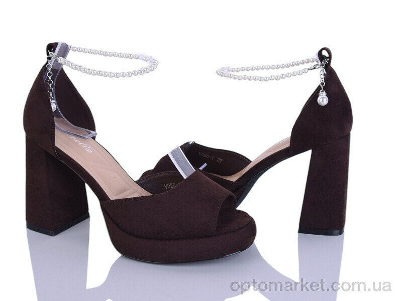 Купить Босоніжки жіночі V026-1 Loretta коричневий, фото 2