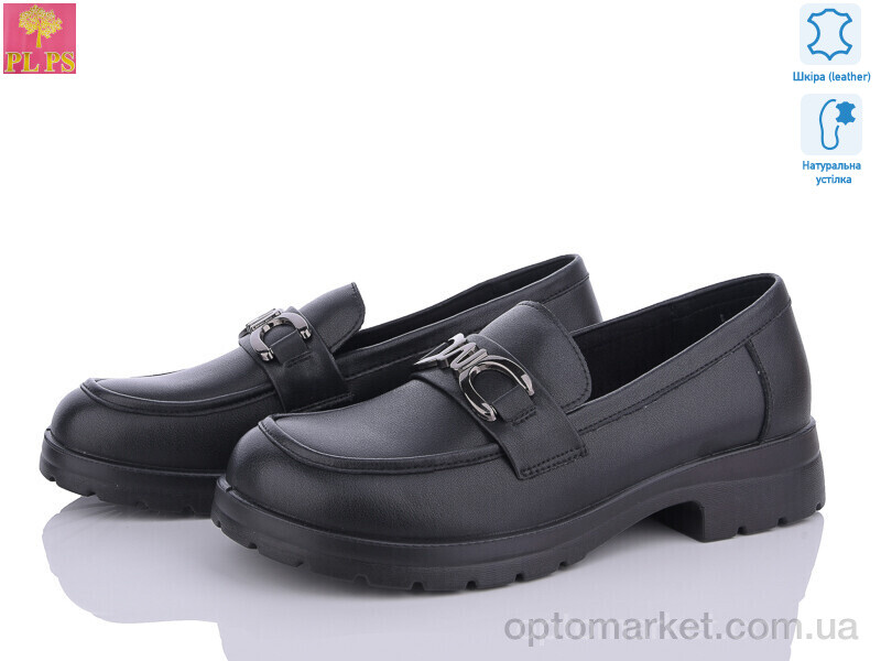 Купить Туфлі жіночі V03-1 PLPS чорний, фото 1