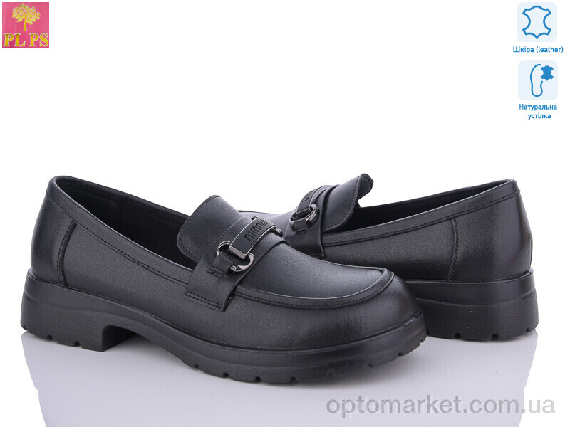 Купить Туфлі жіночі V06-1 PLPS чорний, фото 1