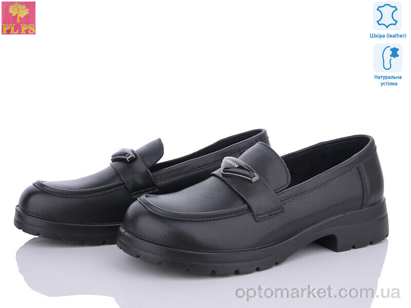 Купить Туфлі жіночі V09-1 PLPS чорний, фото 1