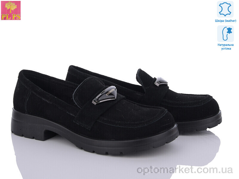 Купить Туфлі жіночі V09-2 PLPS чорний, фото 1