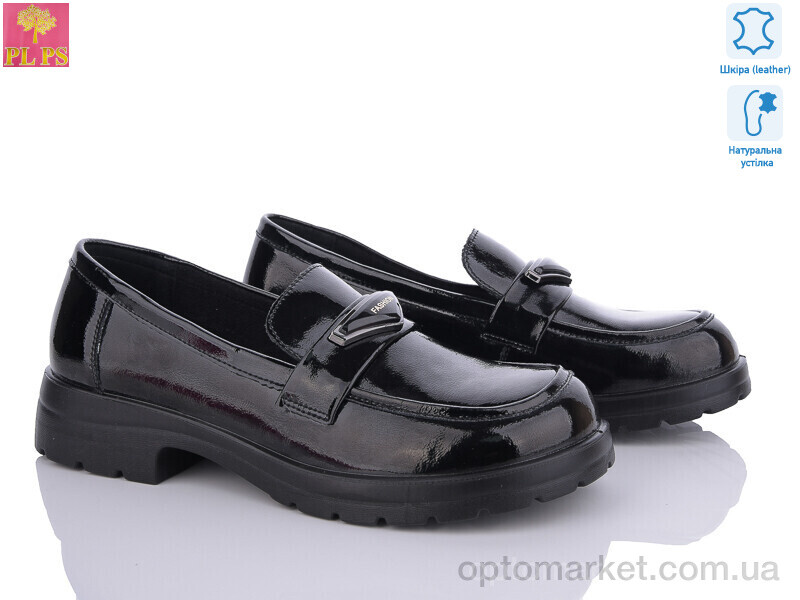 Купить Туфлі жіночі V09-3 PLPS чорний, фото 1