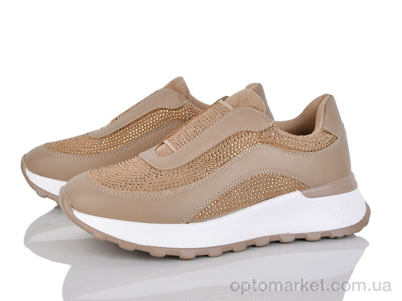 Купить Кросівки жіночі V1002-4 Platinum коричневий, фото 1