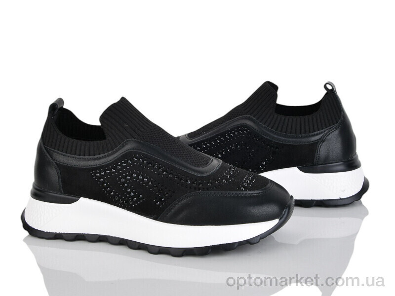 Купить Кросівки жіночі V1003-1 Platinum чорний, фото 1