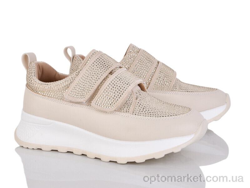 Купить Кросівки жіночі V1005-4 Platinum бежевий, фото 1