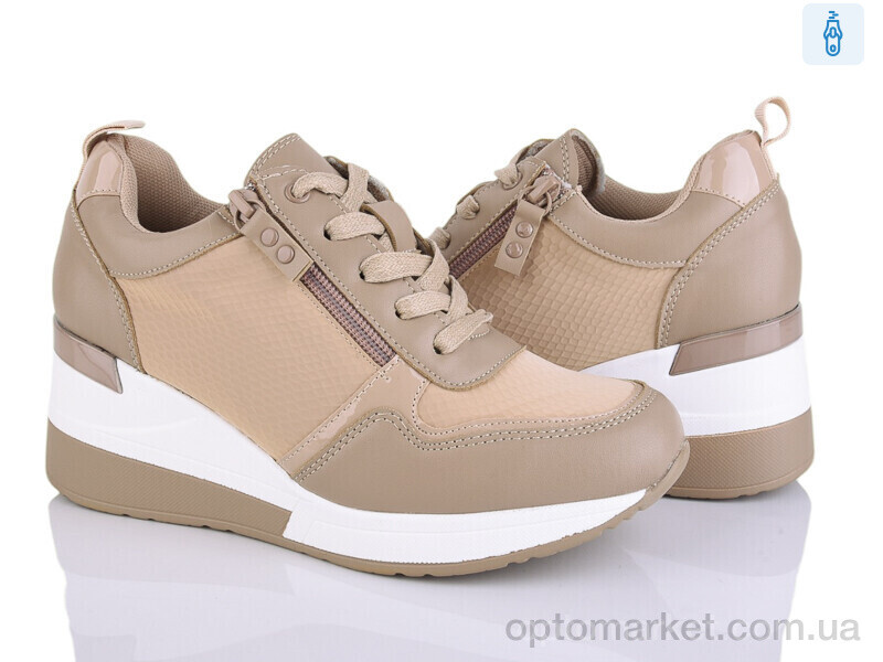 Купить Кросівки жіночі V1007-3 Loretta бежевий, фото 1