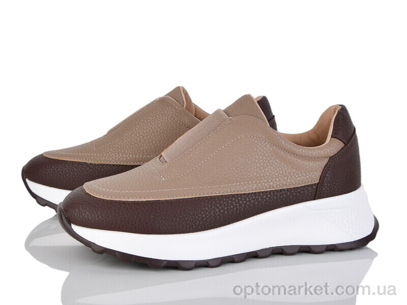 Купить Кросівки жіночі V1009-6 Platinum коричневий, фото 1