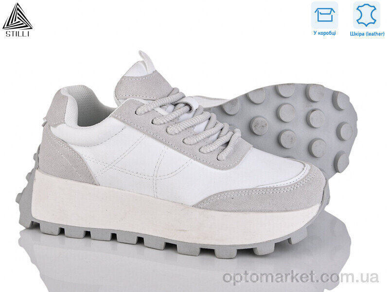Купить Кросівки жіночі V250-3 шкіра Stilli білий, фото 1