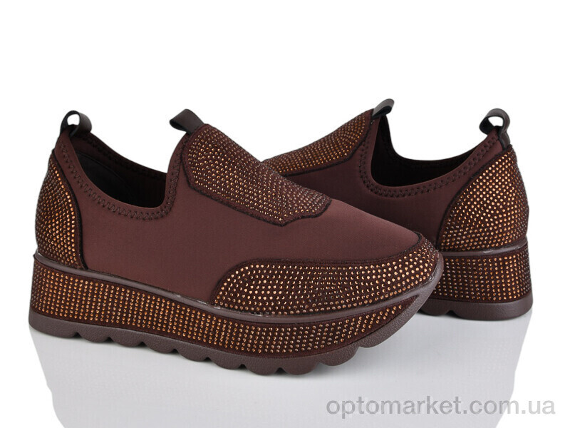 Купить Кросівки жіночі V300-1 Loretta коричневий, фото 1