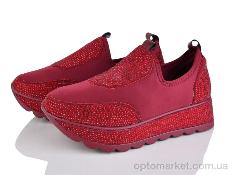 Купить Кросівки жіночі V300-2 Loretta бордовий, фото 1