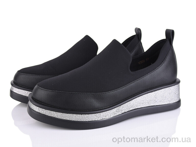 Купить Туфлі жіночі V302 Loretta чорний, фото 1