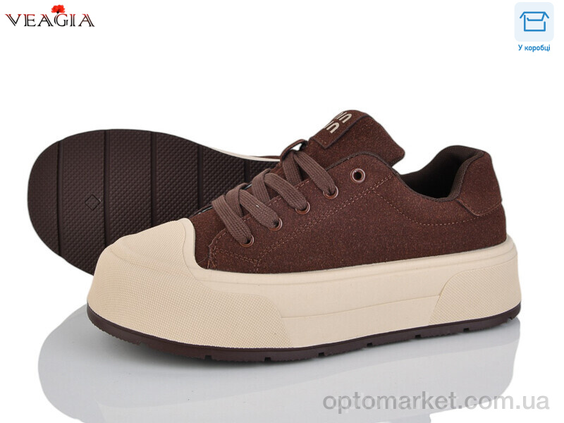 Купить Кросівки жіночі V3326-5 Veagia коричневий, фото 1