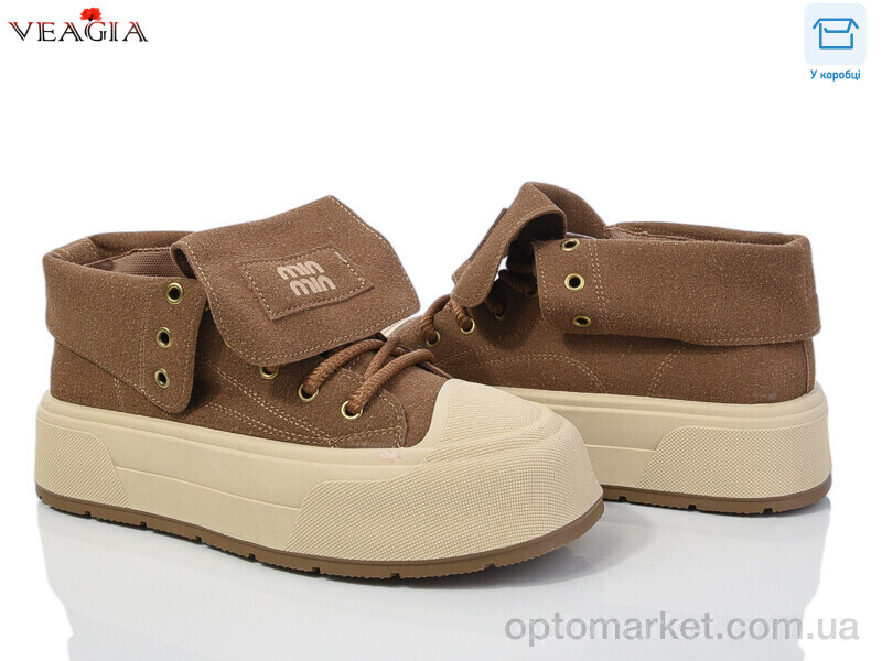 Купить Кросівки жіночі V3328-2 Veagia коричневий, фото 1