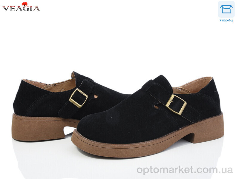 Купить Туфлі жіночі V3339-1 Veagia чорний, фото 1