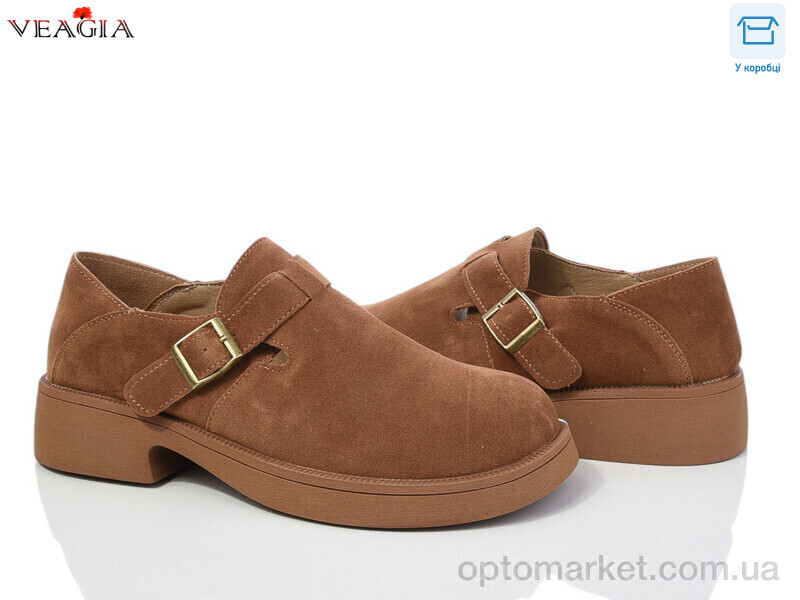 Купить Туфлі жіночі V3339-3 Veagia коричневий, фото 1