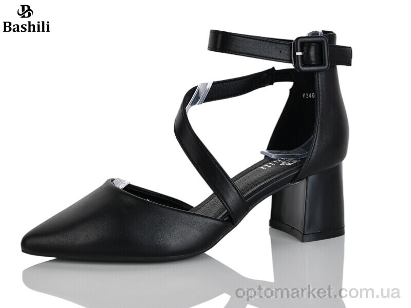 Купить Туфлі жіночі V346-1 Башили чорний, фото 1