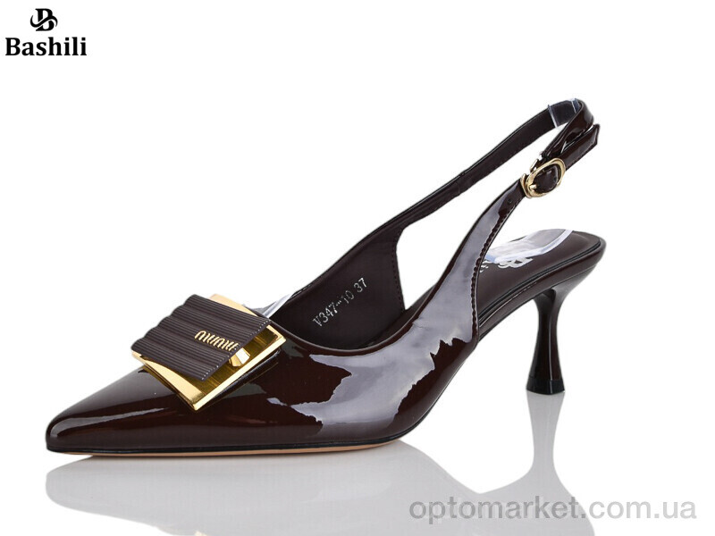 Купить Туфлі жіночі V347-10 Башили коричневий, фото 1