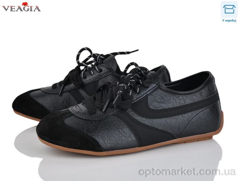 Купить Кросівки жіночі V3529 FAN чорний, фото 1