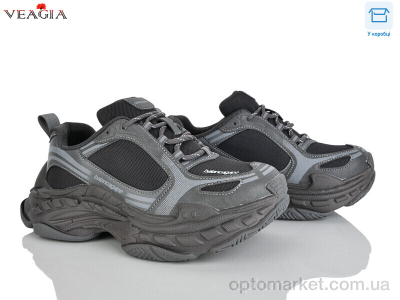 Купить Кросівки жіночі V3535-1 FAN сірий, фото 1