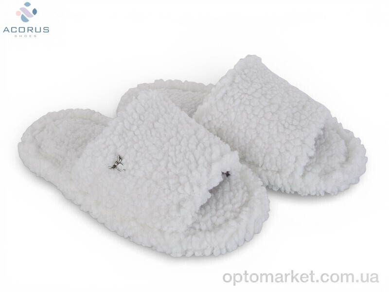 Купить Капці чоловічі V4 white Acorus білий, фото 1