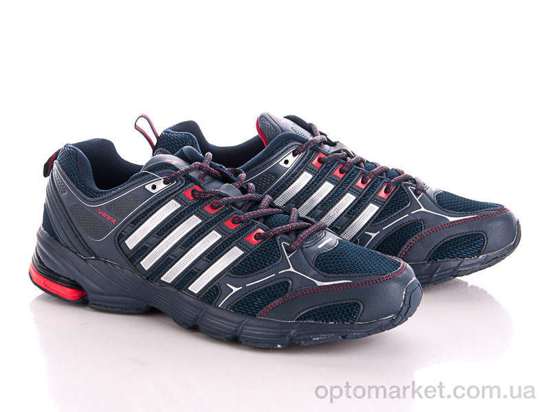Купить Кросівки чоловічі V6653-1 navy-red Veer синій, фото 1