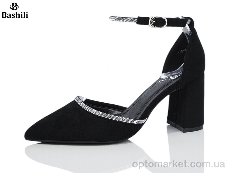 Купить Туфлі жіночі V80-6 Башили чорний, фото 1