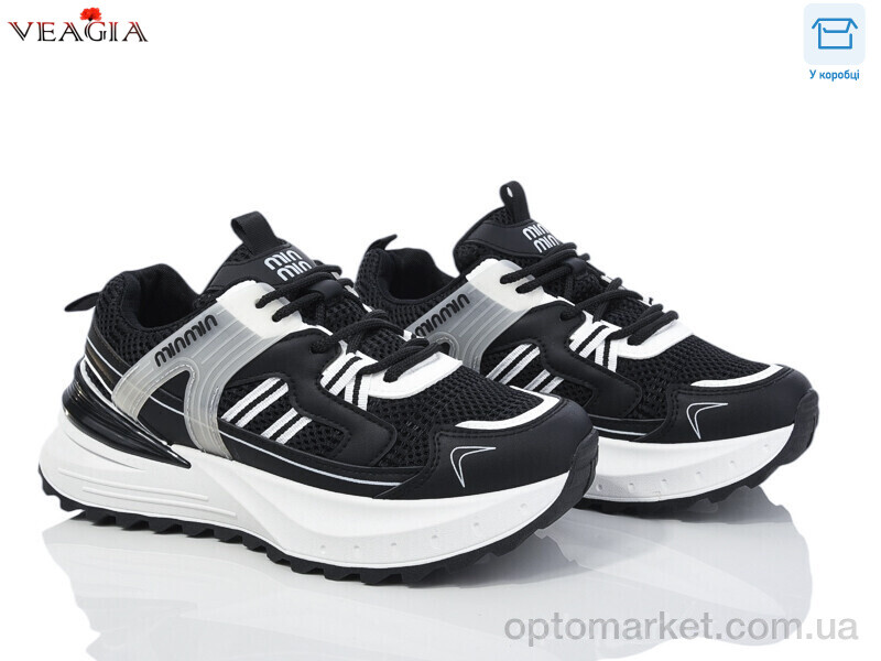 Купить Кросівки жіночі V951 FAN чорний, фото 1