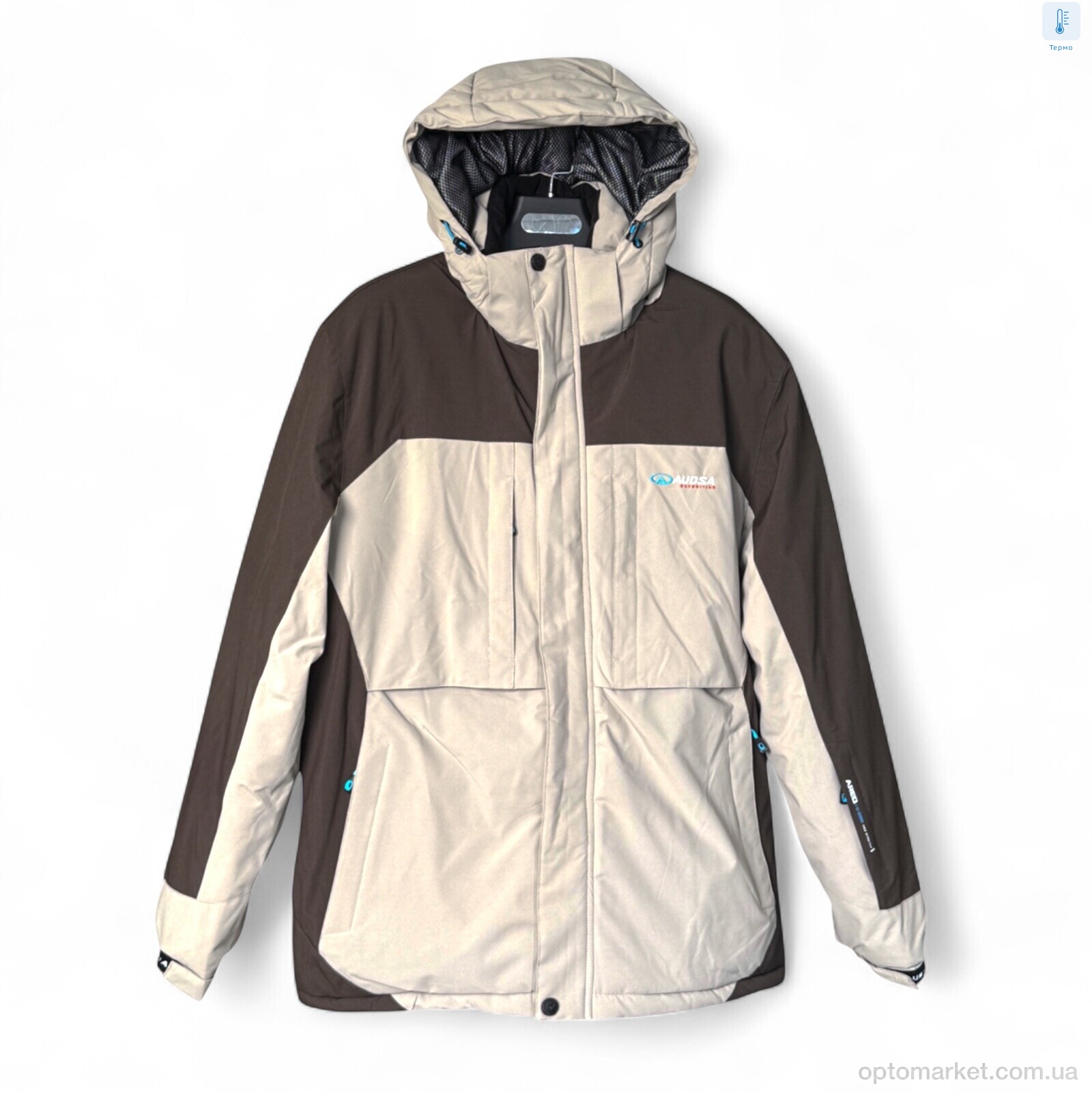 Купить Куртка чоловічі VA24068-16 grey Audsa сірий, фото 1