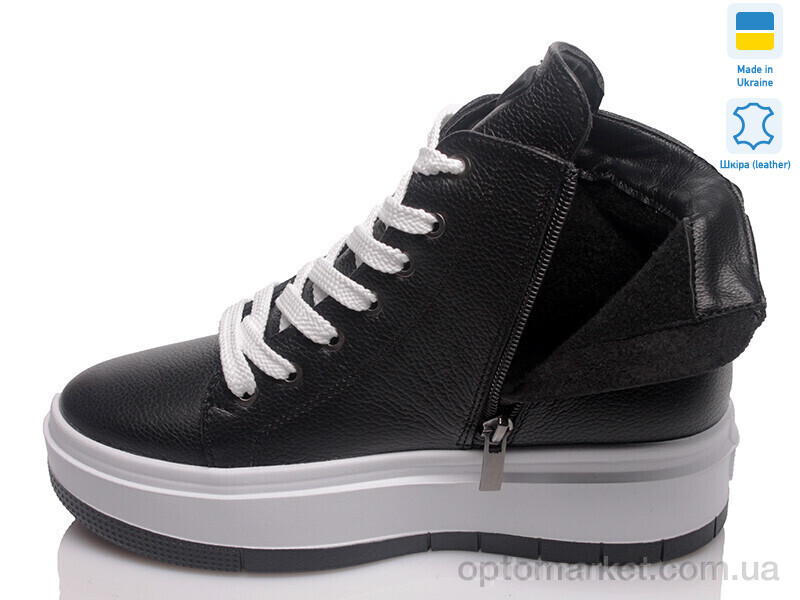 Купить Черевики жіночі VARTAN 1432 фл VARTAN чорний, фото 2