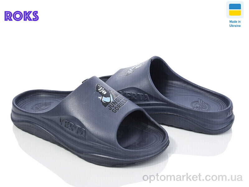 Купить Шльопанці чоловічі Verta 1001J синій Verta синій, фото 1