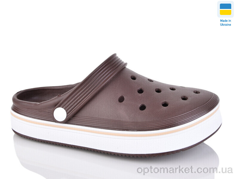 Купить Крокси жіночі Верта Ж4001 шоколад Verta коричневий, фото 1