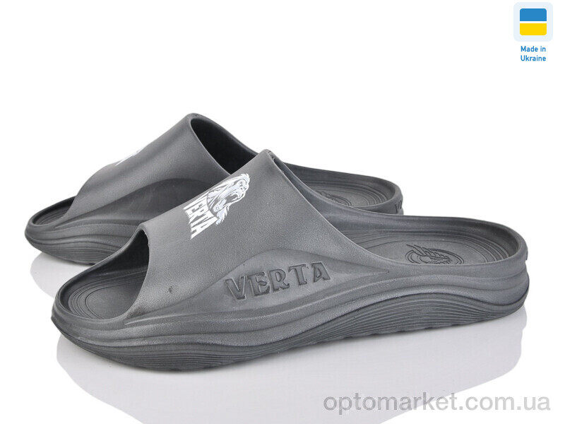 Купить Шльопанці чоловічі Верта1001 сірий Verta сірий, фото 1
