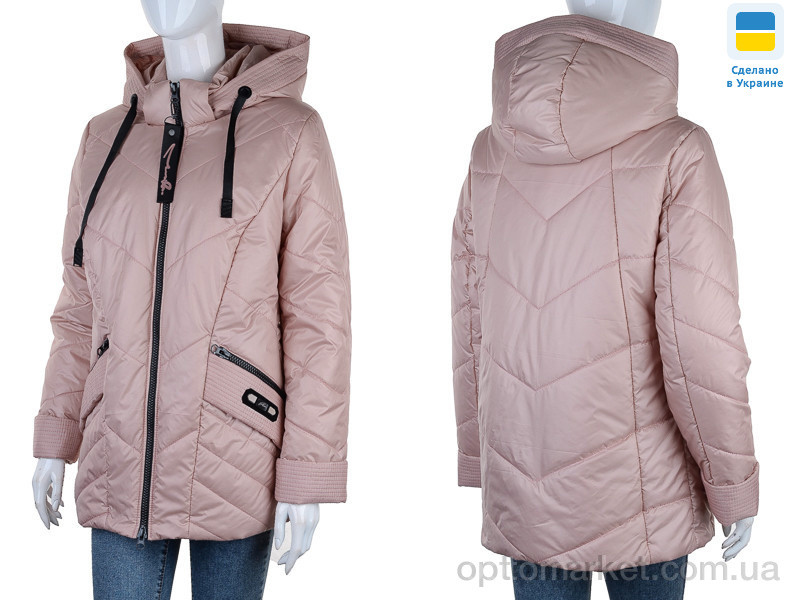 Купить Куртка жіночі Весна 1 рожевий Divo рожевий, фото 3